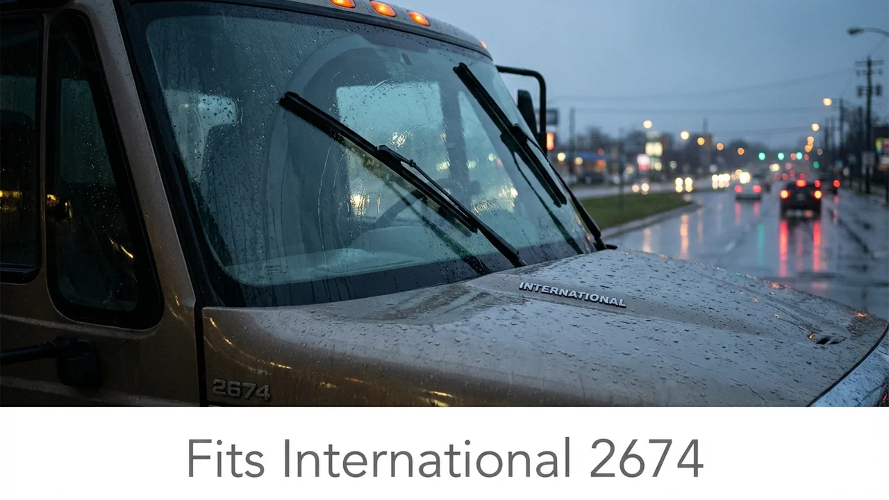 International 2674 Driver Side Wiper Blade — 24