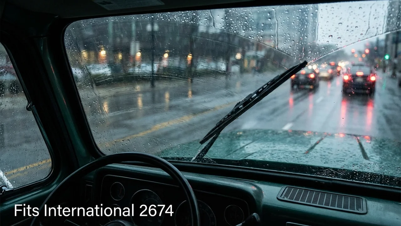 International 2674 Passenger Side Wiper Blade — 22