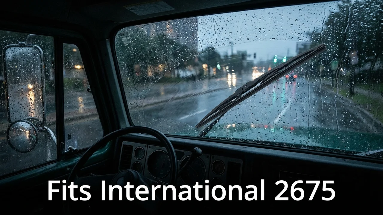 International 2675 Passenger Side Wiper Blade — 19