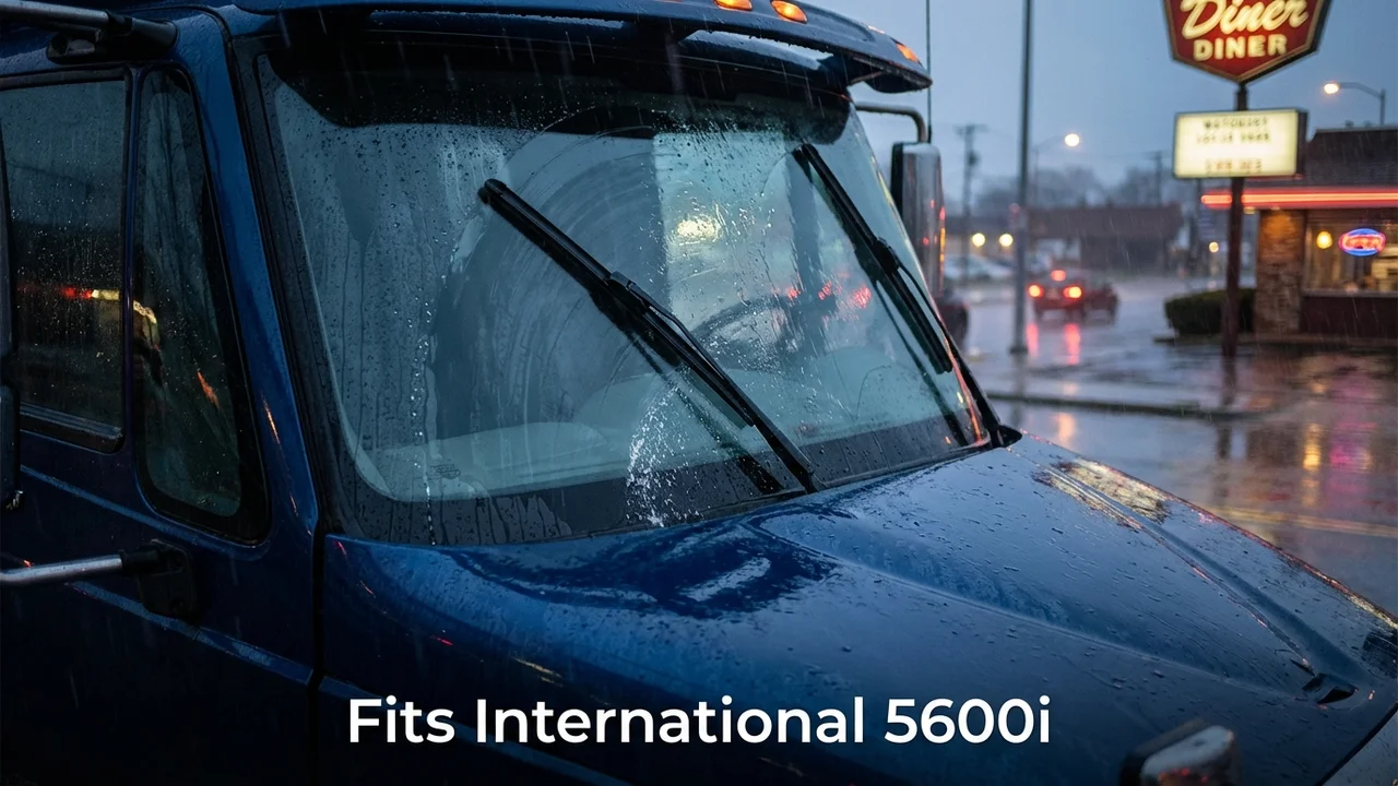 International 5600i Driver Side Wiper Blade — 24