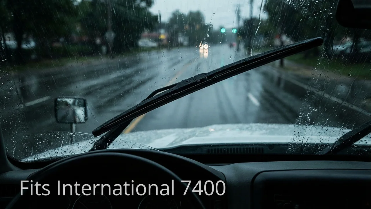 International 7400 Passenger Side Wiper Blade — 17