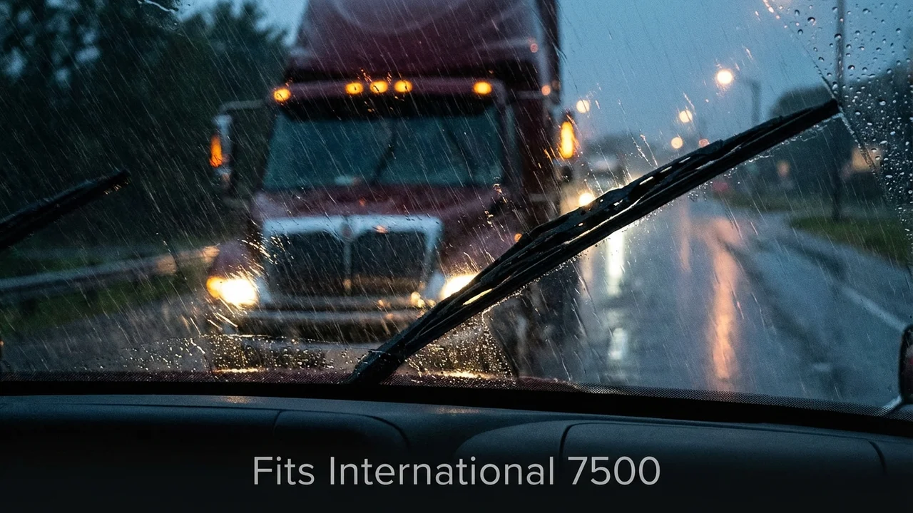 International 7500 Passenger Side Wiper Blade — 20