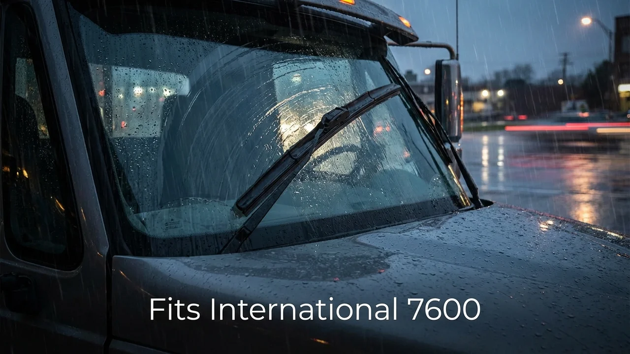 International 7600 Driver Side Wiper Blade — 28