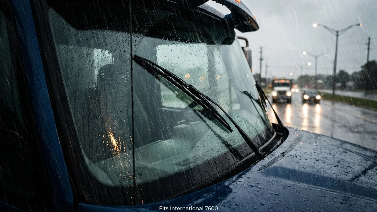 International 7600 Passenger Side Wiper Blade — 22