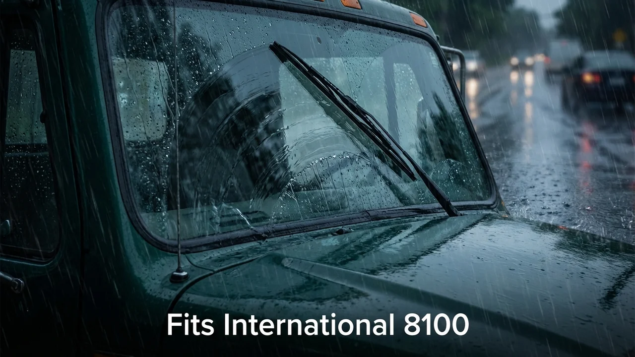 International 8100 Passenger Side Wiper Blade — 24