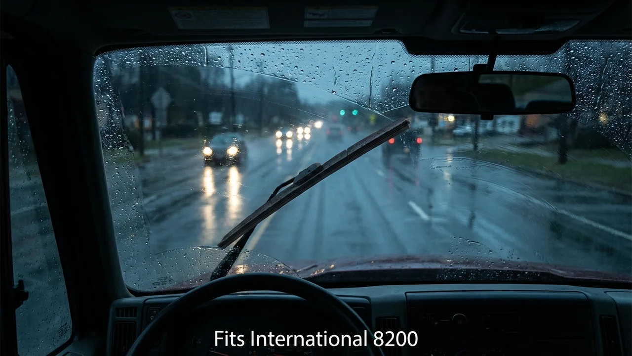 International 8200 Passenger Side Wiper Blade — 17
