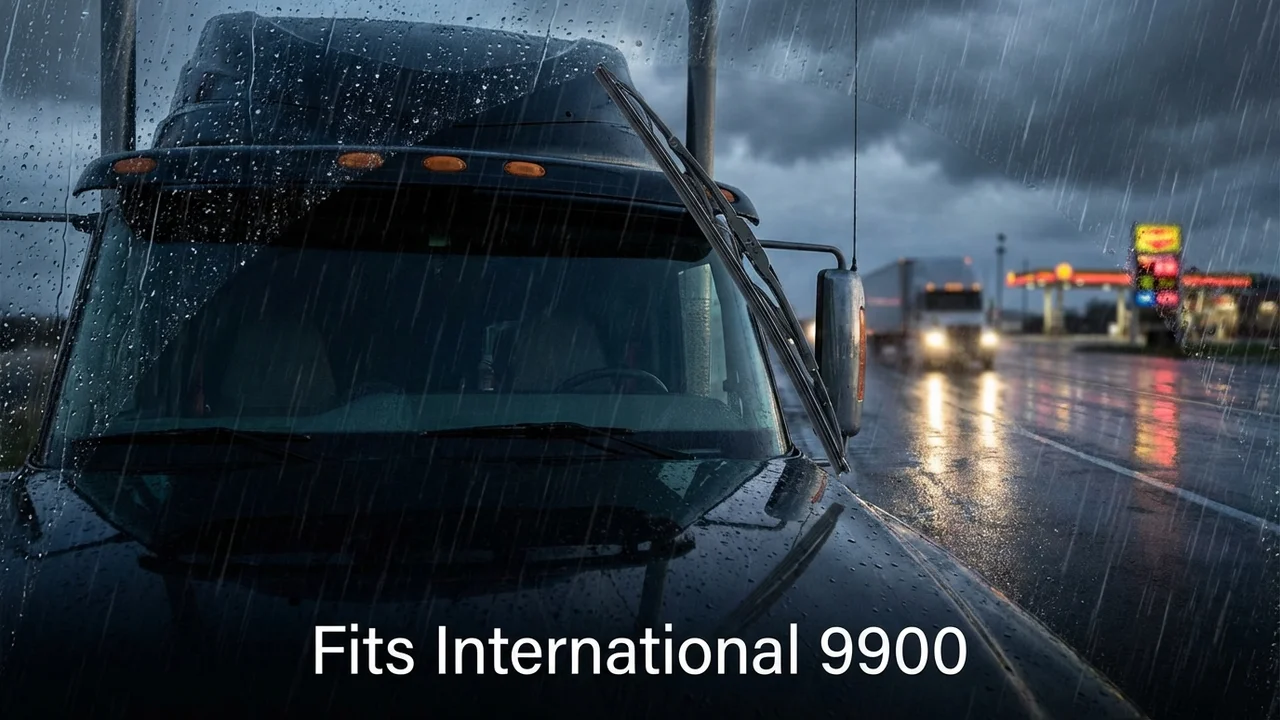 International 9900 Passenger Side Wiper Blade — 19