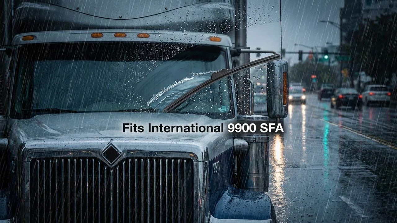 International 9900 SFA Passenger Side Wiper Blade — 18