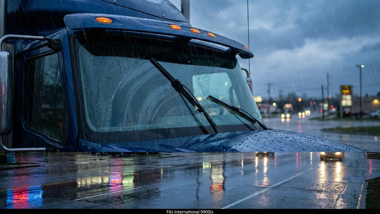 International 9900ix Passenger Side Wiper Blade — 18