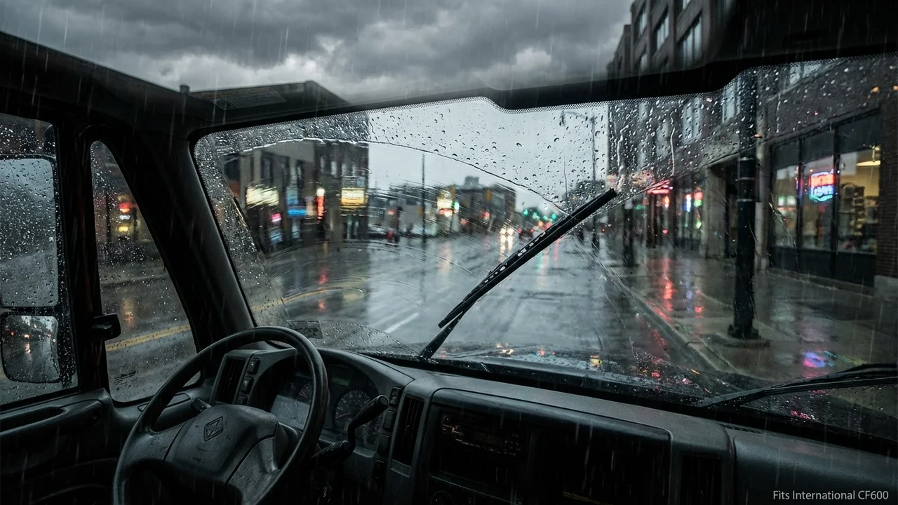 International CF600 Passenger Side Wiper Blade — 18