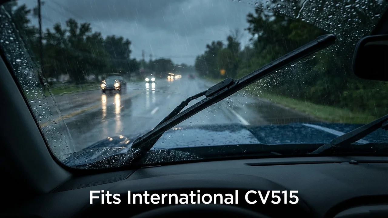 International CV515 Passenger Side Wiper Blade — 17