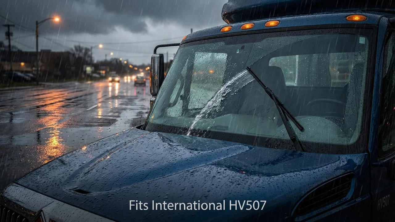 International HV507 Driver Side Wiper Blade — 22