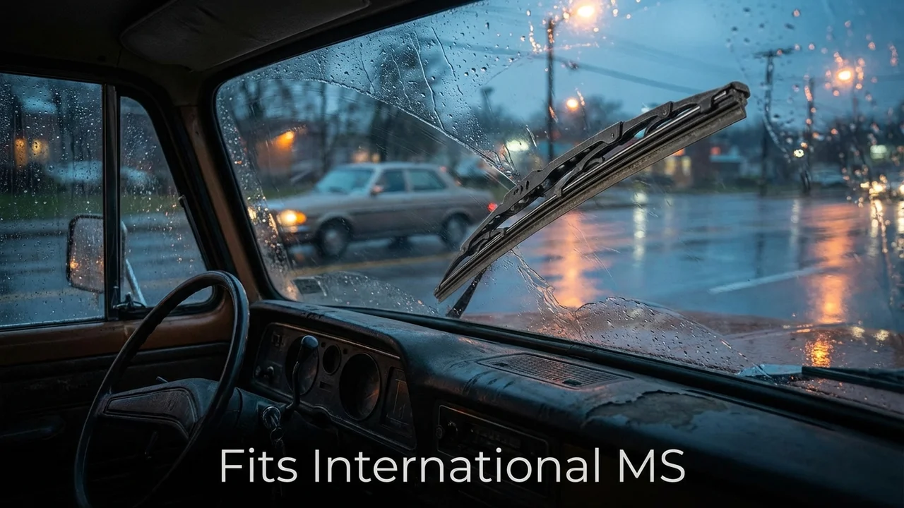 International MS Passenger Side Wiper Blade — 16