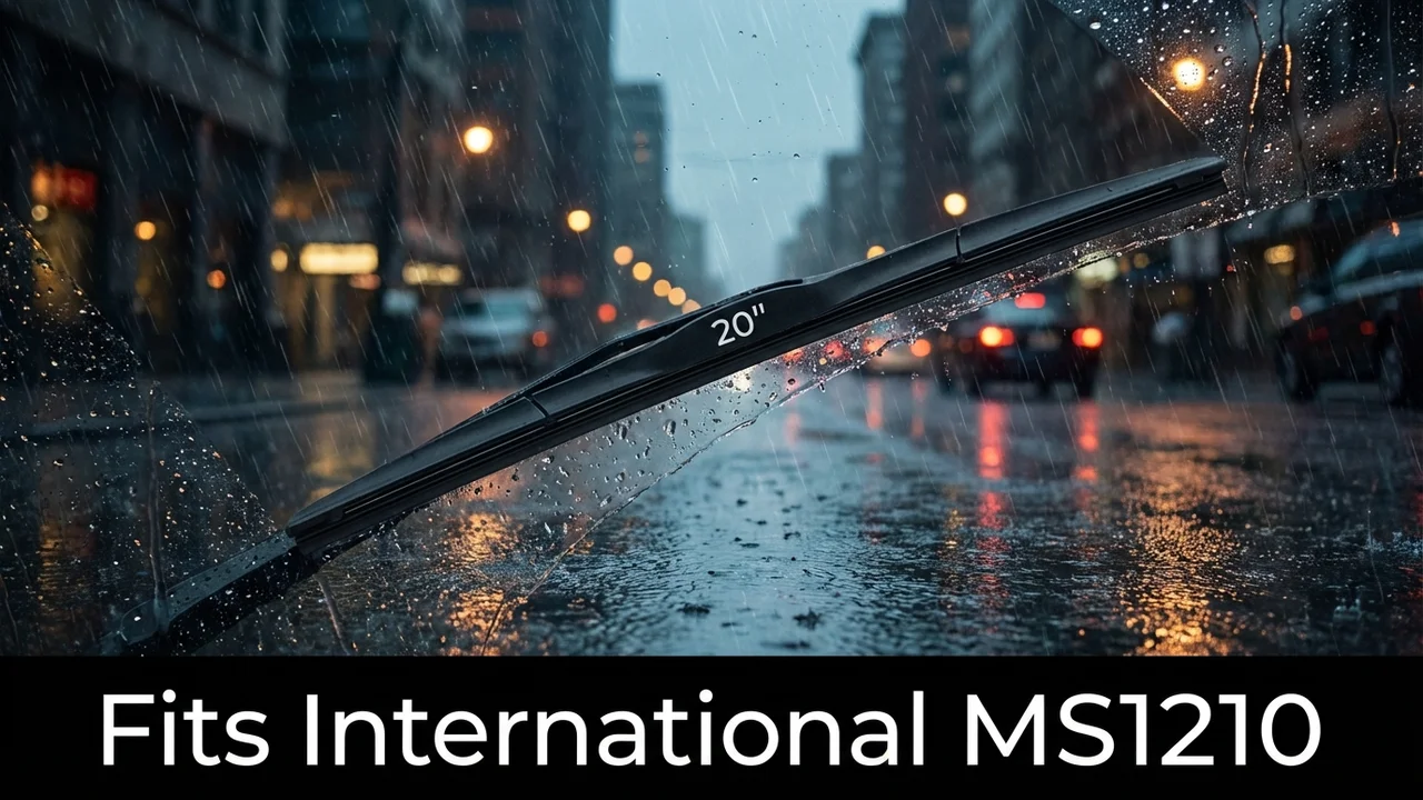 International MS1210 Passenger Side Wiper Blade — 20
