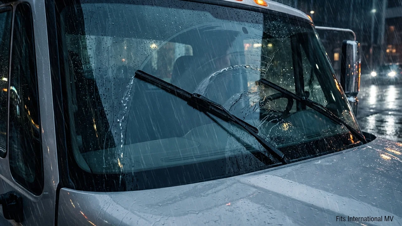 International MV Driver Side Wiper Blade — 20