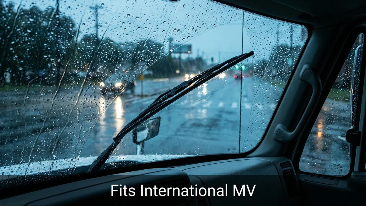 International MV Passenger Side Wiper Blade — 16