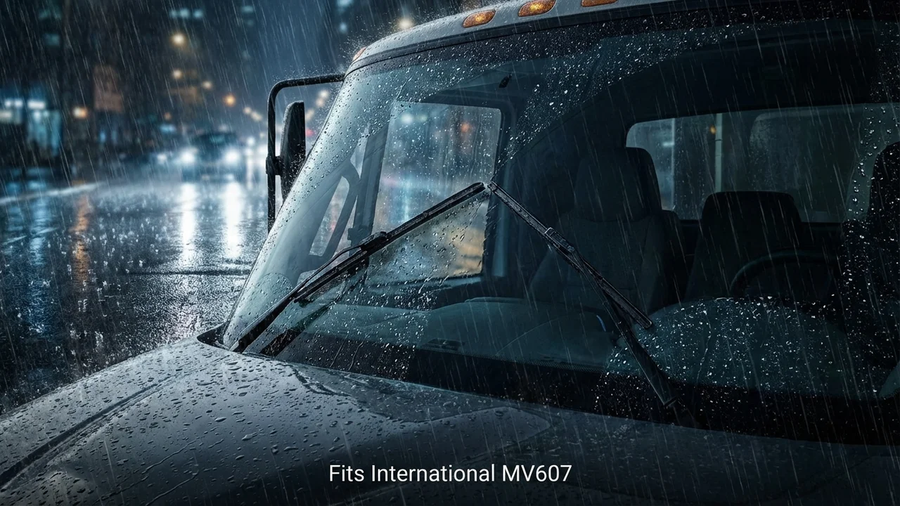 International MV607 Driver Side Wiper Blade — 22