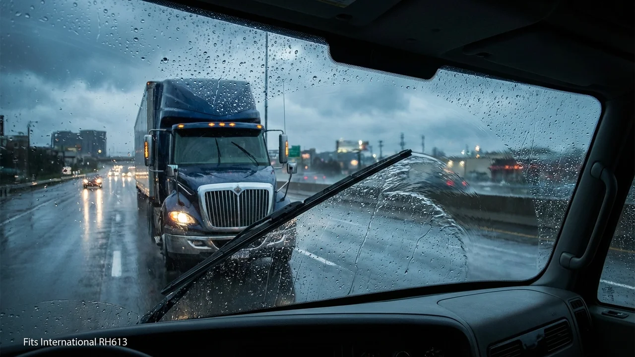 International RH613 Passenger Side Wiper Blade — 21