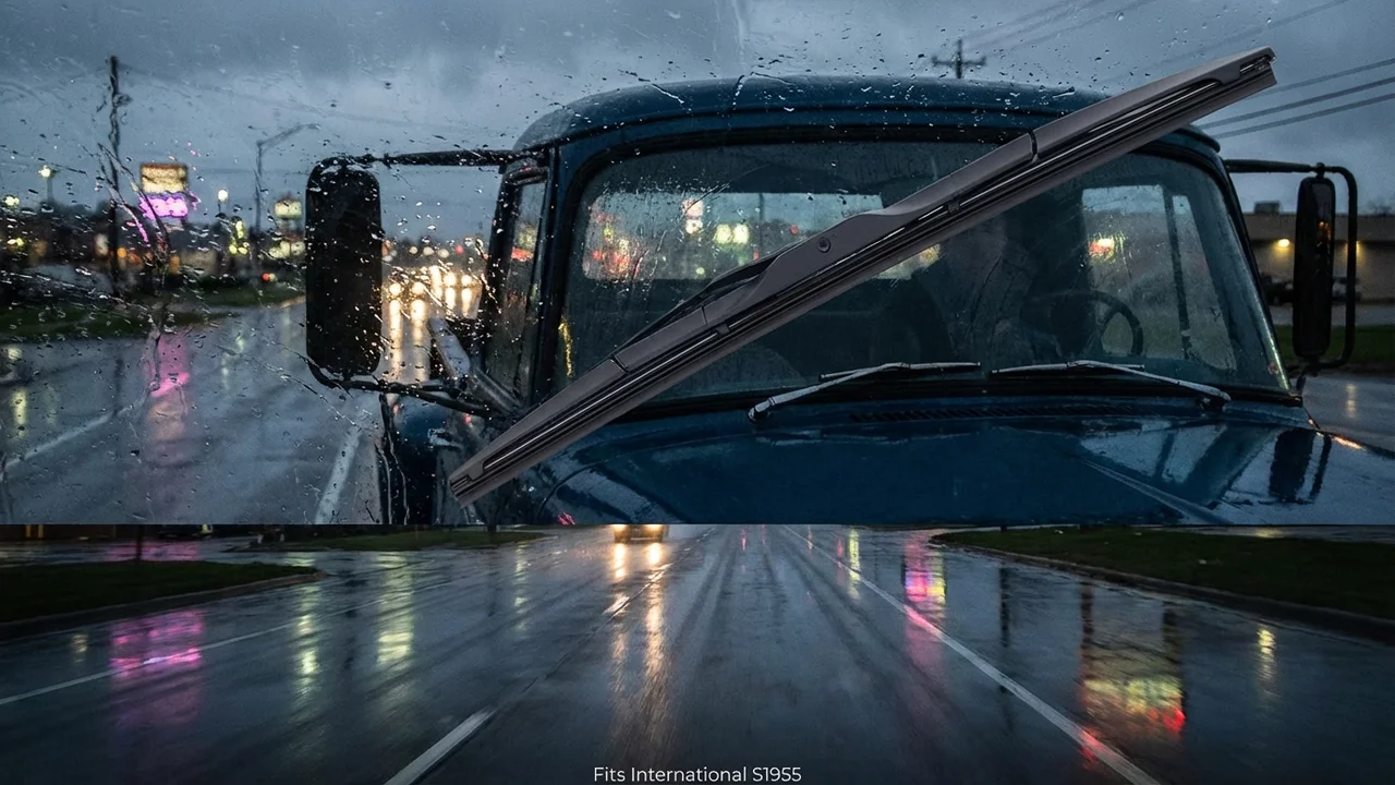 International S1955 Passenger Side Wiper Blade — 22