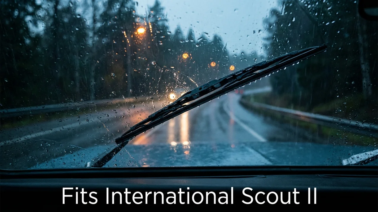 International Scout II Passenger Side Wiper Blade — 16