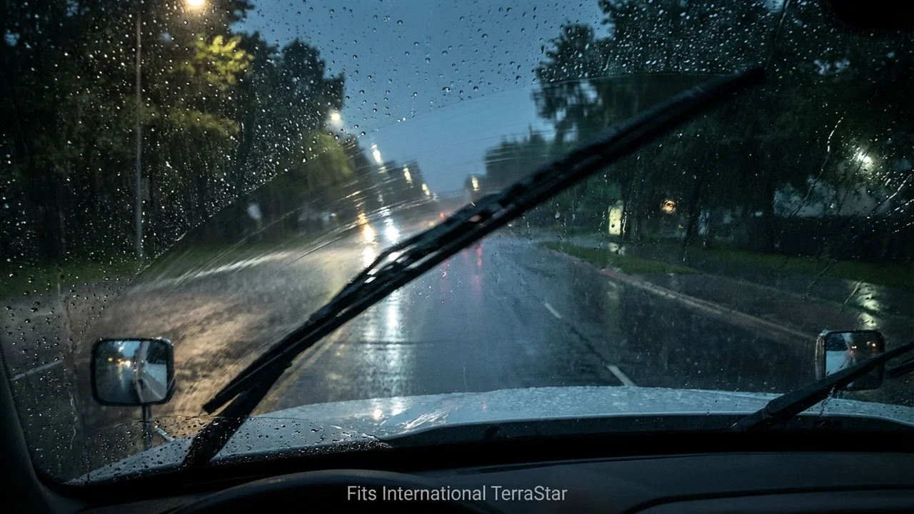 International TerraStar Passenger Side Wiper Blade — 18