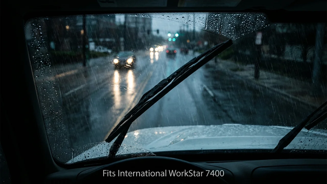International WorkStar 7400 Driver Side Wiper Blade — 24