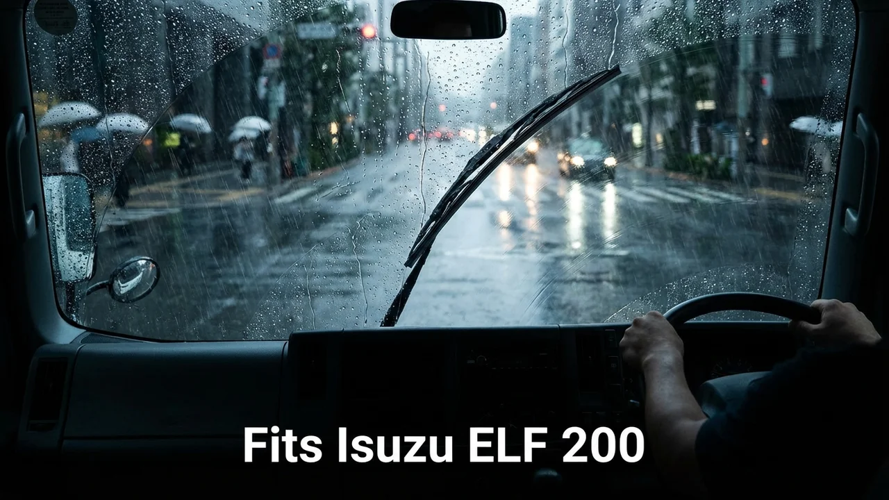 Isuzu ELF 200 Passenger Side Wiper Blade — 17