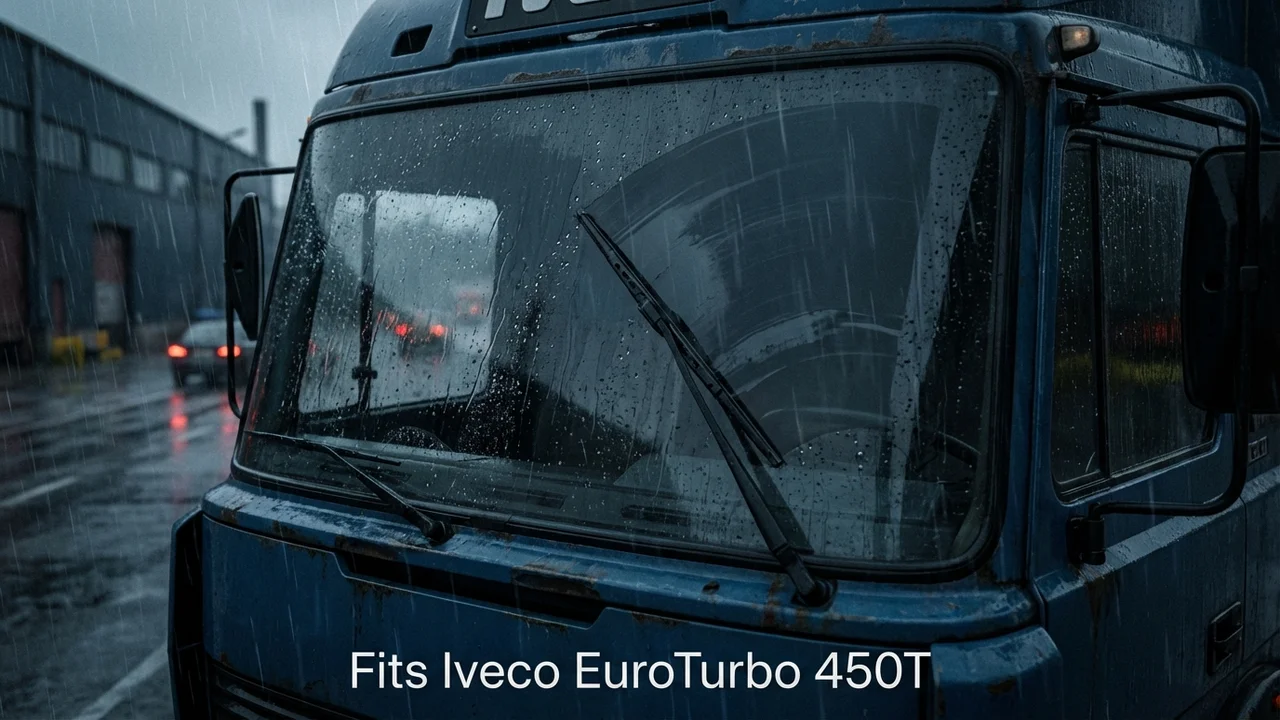 Iveco EuroTurbo 450T Passenger Side Wiper Blade — 17