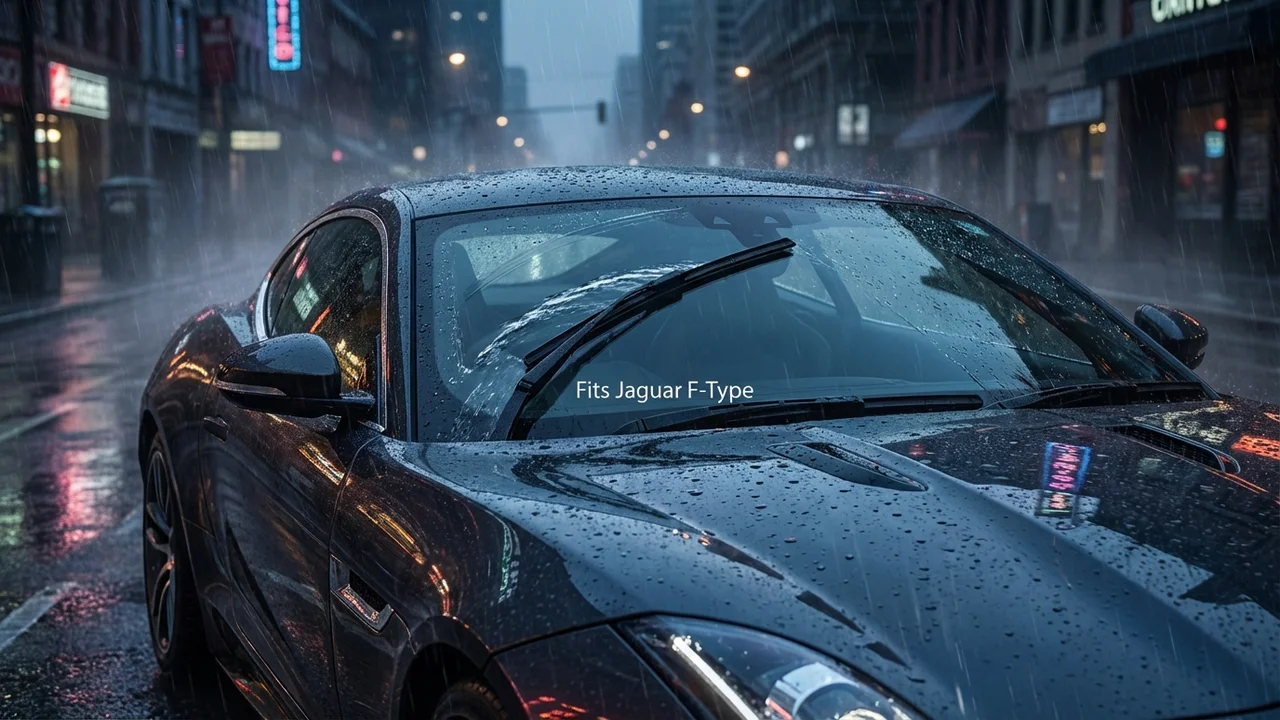 Jaguar F-Type Driver Side Wiper Blade — 21