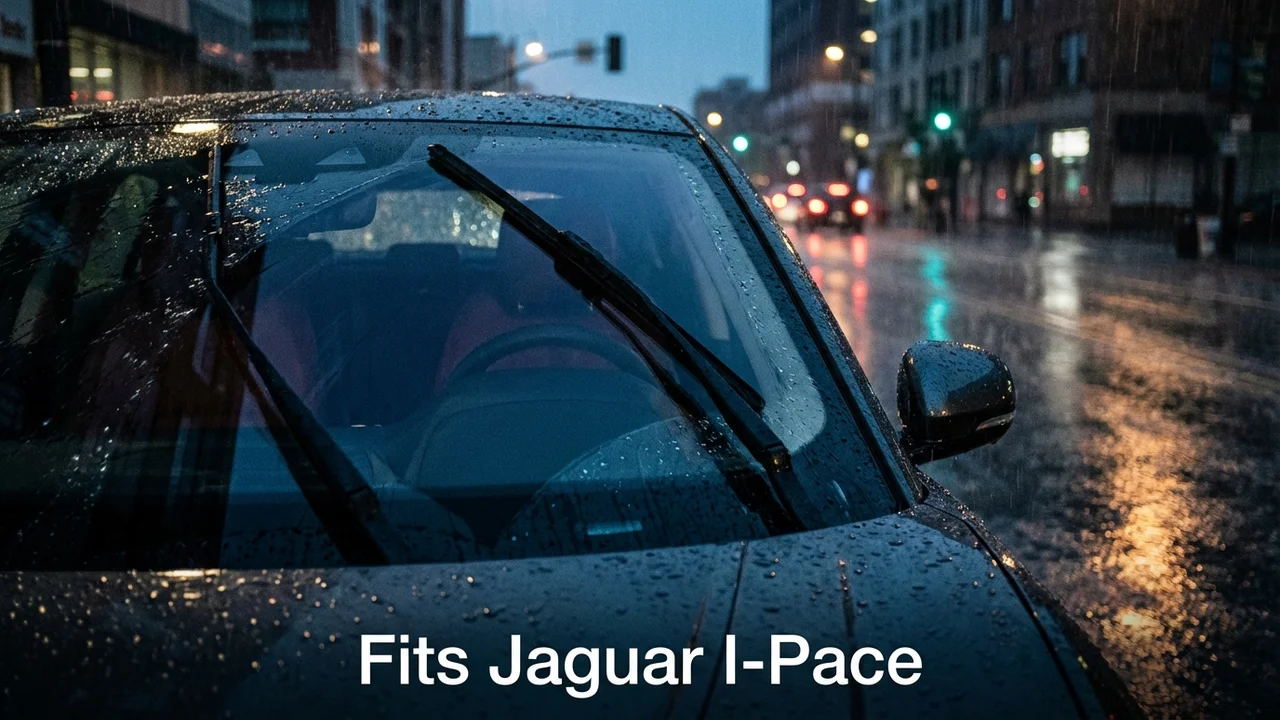 Jaguar I-Pace Driver Side Wiper Blade — 28