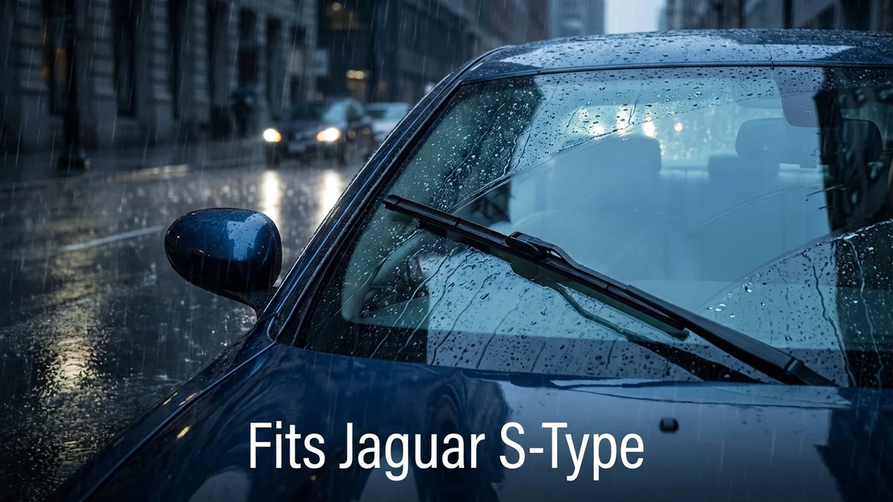 Jaguar S-Type Passenger Side Wiper Blade — 18