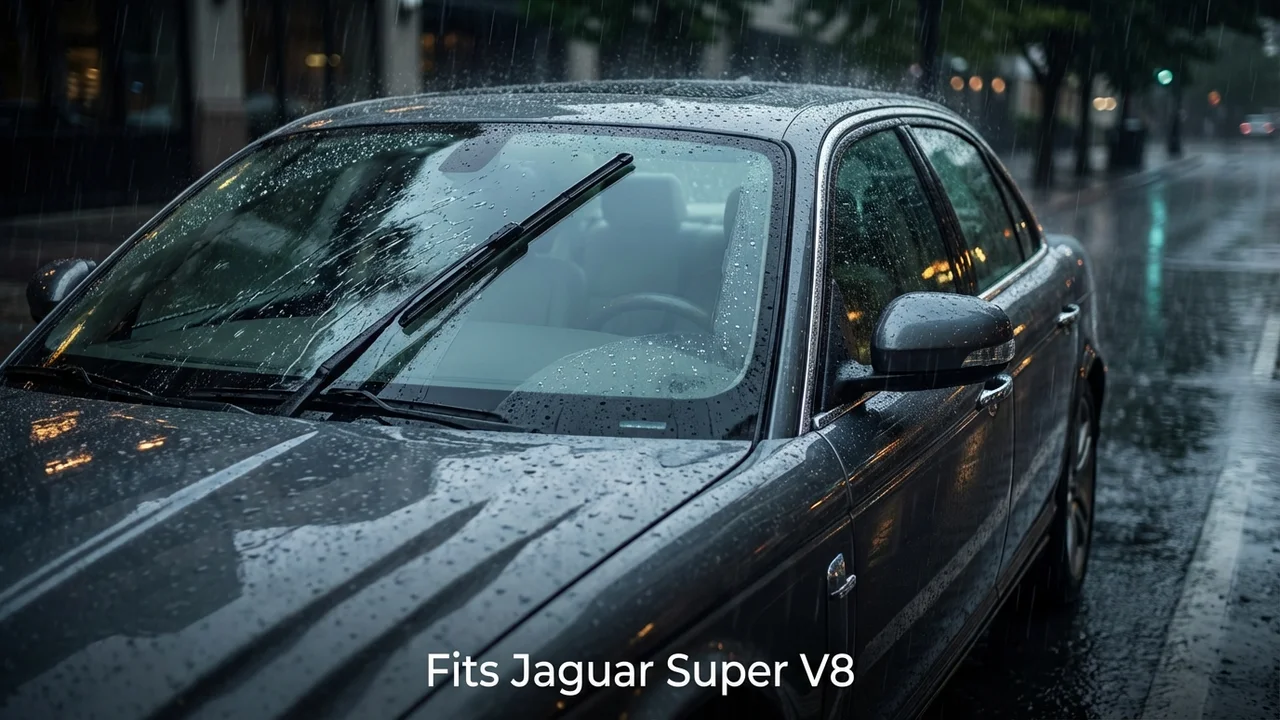 Jaguar Super V8 Driver Side Wiper Blade — 22