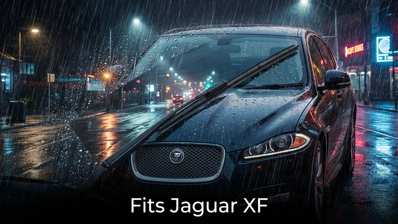 Jaguar XF Driver Side Wiper Blade — 28