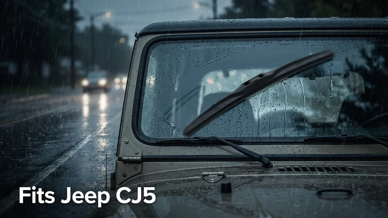 Jeep CJ5 Driver Side Wiper Blade — 22