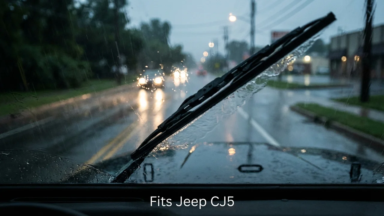 Jeep CJ5 Passenger Side Wiper Blade — 18