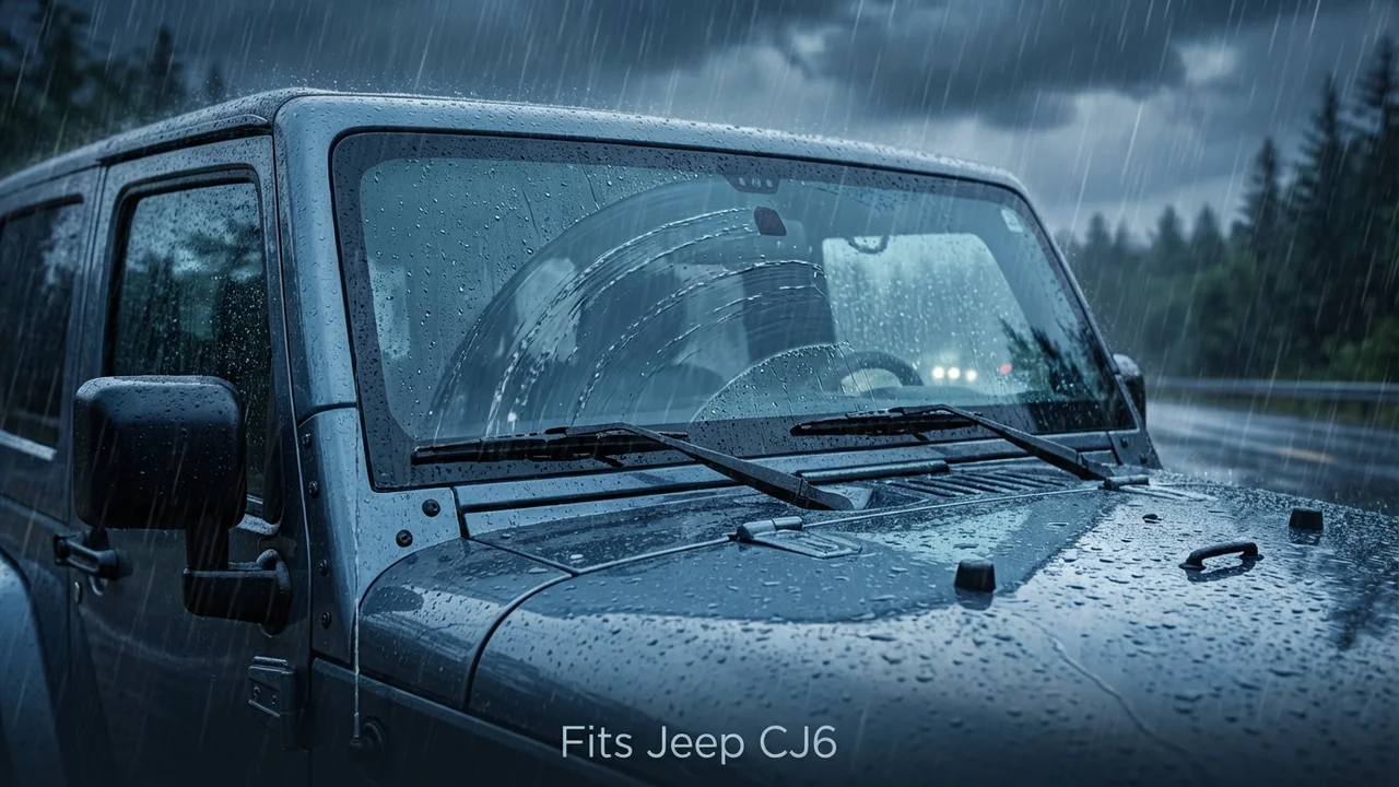 Jeep CJ6 Driver Side Wiper Blade — 28