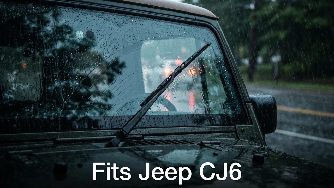 Jeep CJ6 Rear Wiper Blade — 14