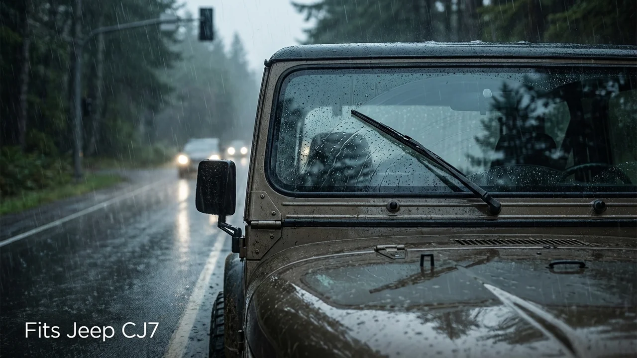 Jeep CJ7 Passenger Side Wiper Blade — 17