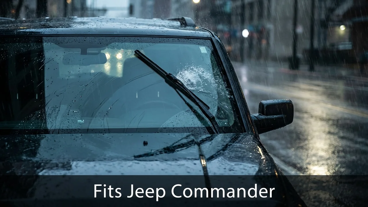 Jeep Commander Passenger Side Wiper Blade — 21