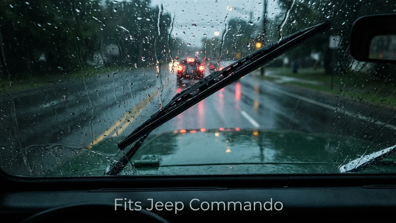 Jeep Commando Driver Side Wiper Blade — 24
