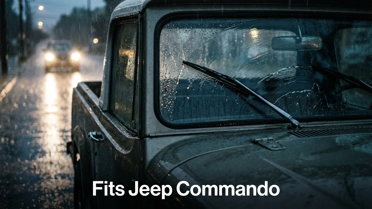 Jeep Commando Passenger Side Wiper Blade — 24