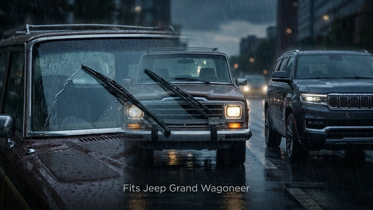 Jeep Grand Wagoneer Passenger Side Wiper Blade — 17