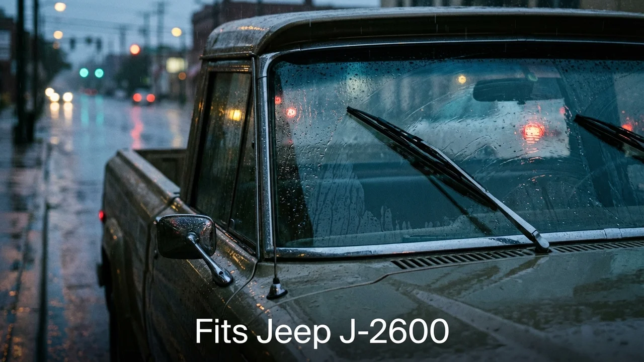 Jeep J-2600 Driver Side Wiper Blade — 20