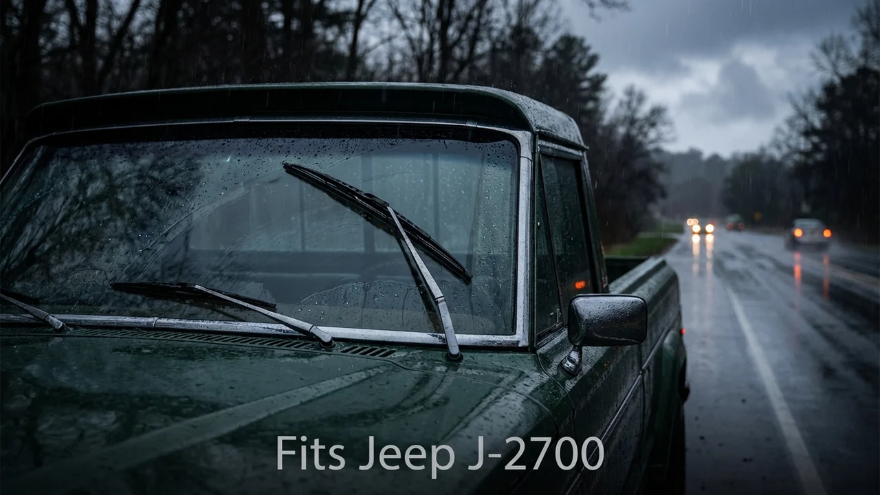 Jeep J-2700 Driver Side Wiper Blade — 22