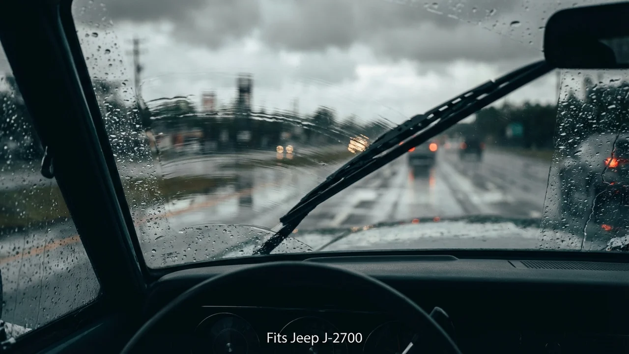 Jeep J-2700 Passenger Side Wiper Blade — 17