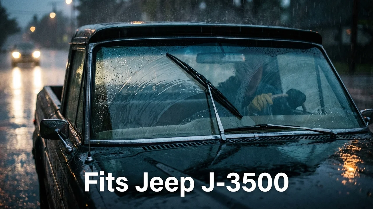 Jeep J-3500 Driver Side Wiper Blade — 28