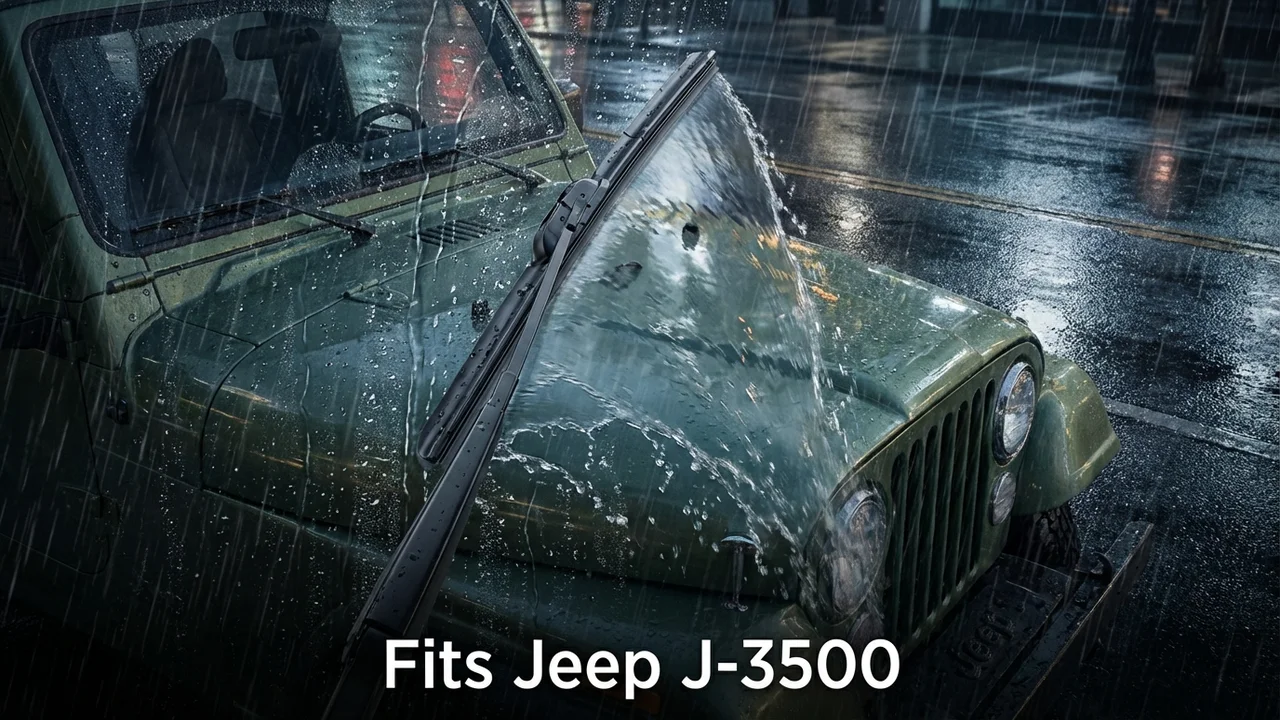Jeep J-3500 Passenger Side Wiper Blade — 16