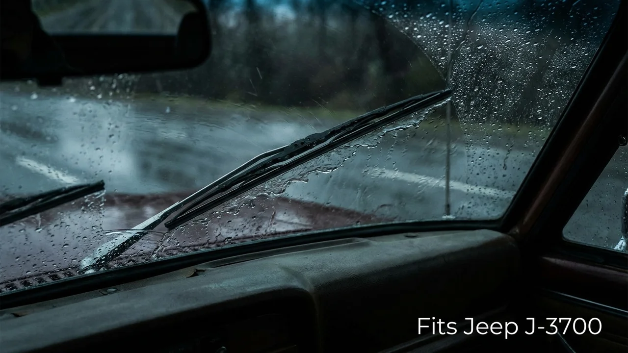 Jeep J-3700 Driver Side Wiper Blade — 21