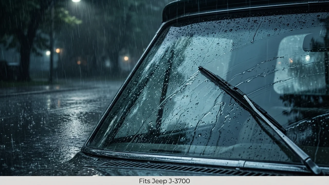 Jeep J-3700 Passenger Side Wiper Blade — 19