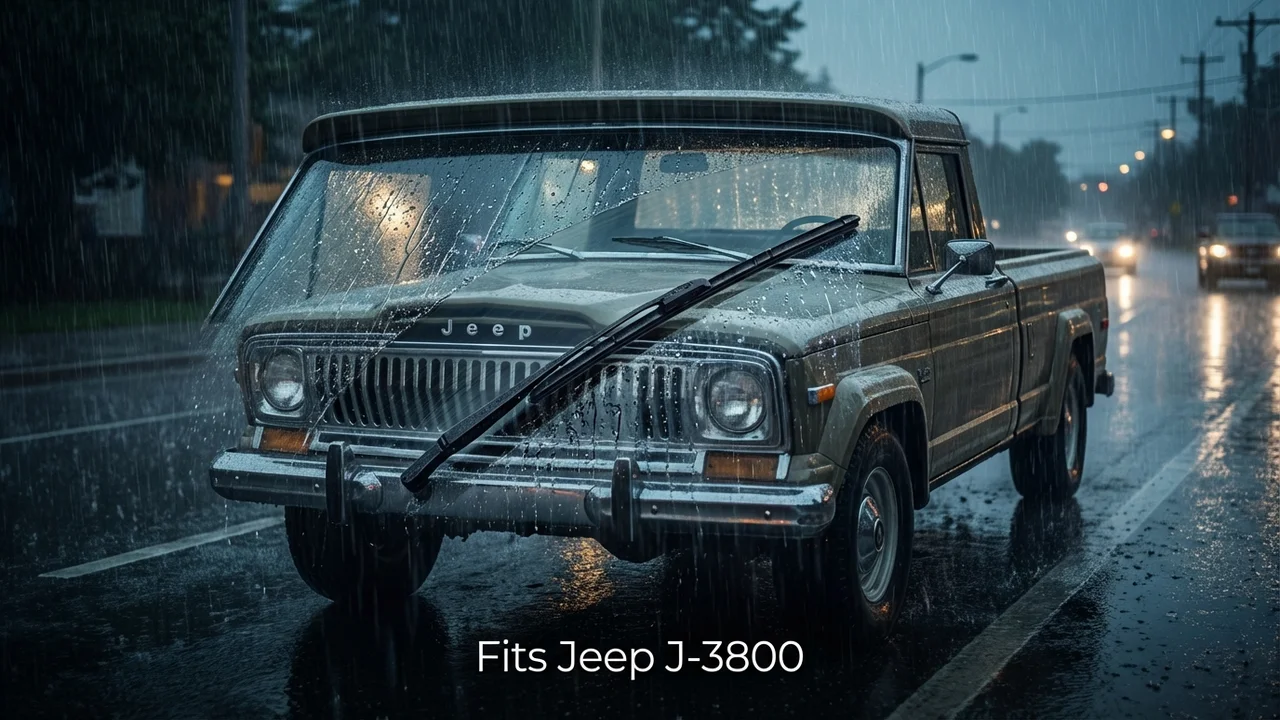 Jeep J-3800 Driver Side Wiper Blade — 24